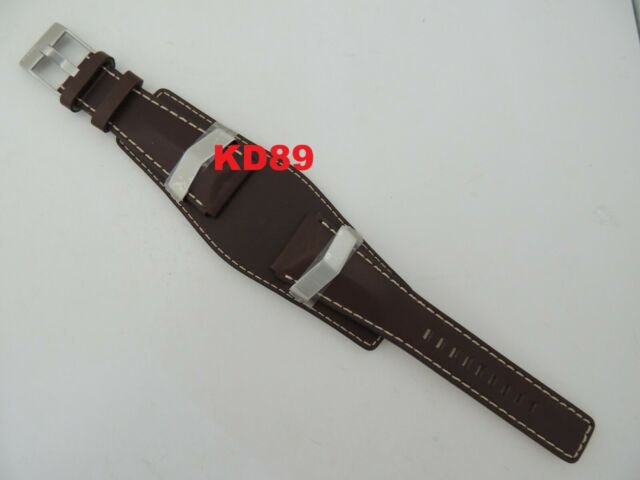 Genuine ORIGINAL DIESEL DZ 4072 Brown Leather Strap Band 26mm for .