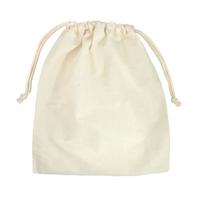 12” x 14” Cotton Drawstring Bags - 12 Pack | OnlineFabricStore.n