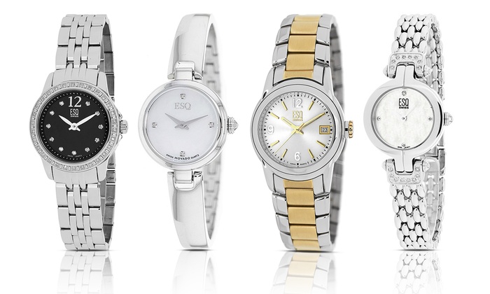 ESQ by Movado Swiss Watches | Groupon Goo