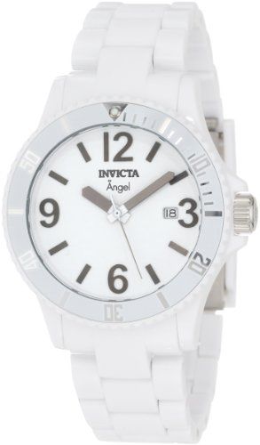Invicta Women's 1207 “Angel” White Plastic Watch | Your #1 Source .