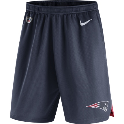 Patriots Nike Dri-FIT Knit Shorts | Pro Football Hall of Fame .