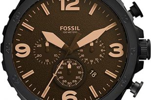 Amazon.com: Fossil Men's Nate Quartz Stainless Steel Chronograph .