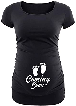 Decrum Maternity Shirts for Women - Funny Pregnancy Shirts for .