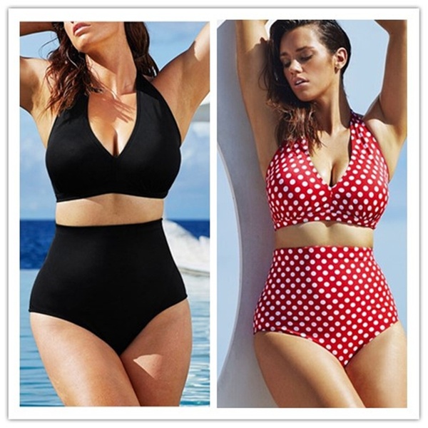 Swimwear 2020 Women Sexy Biquini Plus Size Bathing Suits High .