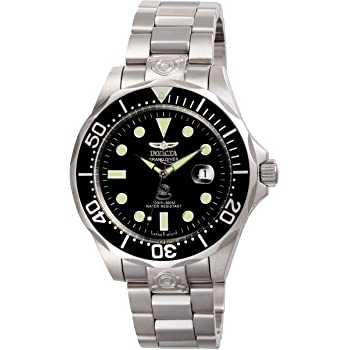 Amazon.com: Invicta Men's 3044 Stainless Steel Grand Diver .