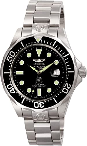 Amazon.com: Invicta Men's 3044 Stainless Steel Grand Diver .