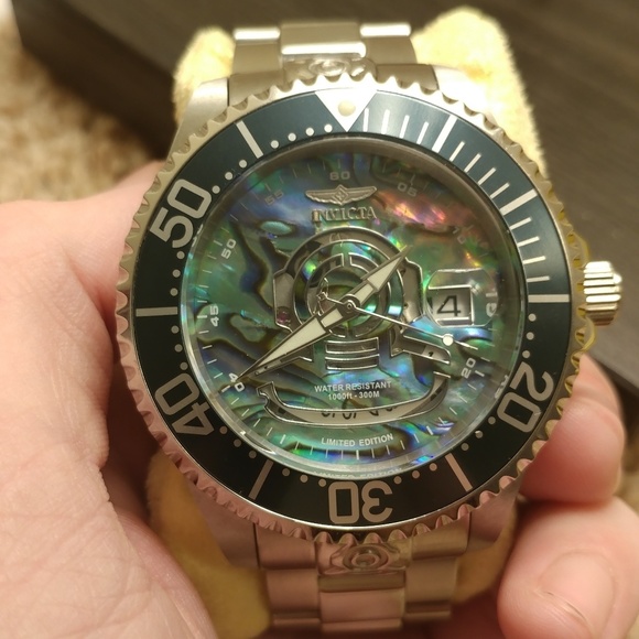 Invicta Accessories | 23453 Abalone Grand Diver Le Mens 47mm .