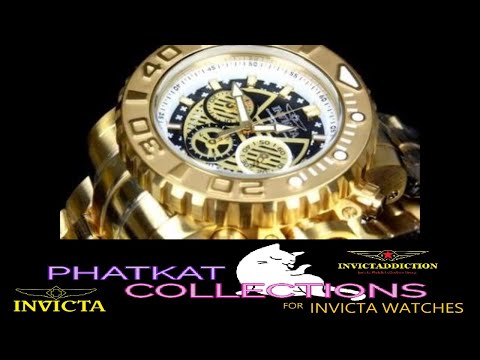 Invicta Sea Hunter III Gold on Gold - YouTu