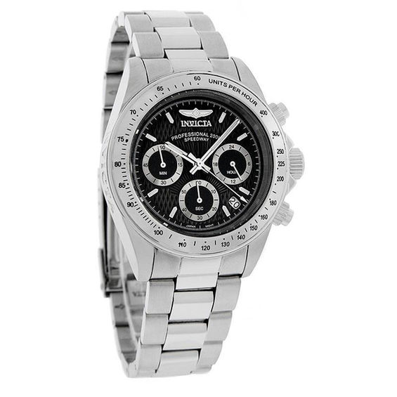 Men's Invicta Speedway Watch with Black Dial (Model: 9223 .