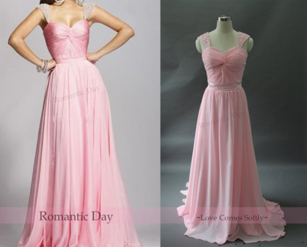 dress, long chiffon dress formal, jessica mcclintock, crystal prom .