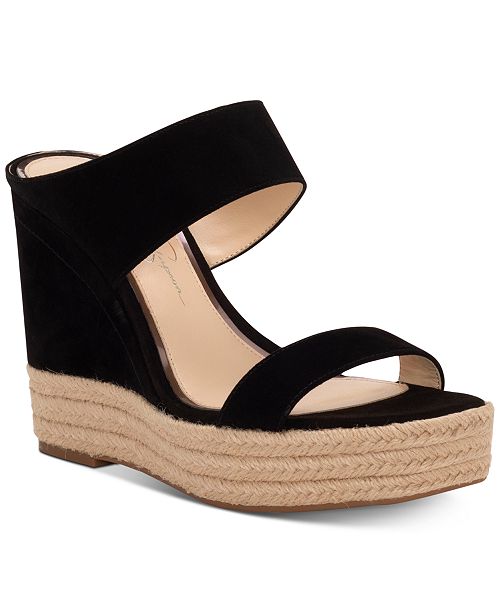 Jessica Simpson Siera Wedge Sandals & Reviews - Sandals - Shoes .
