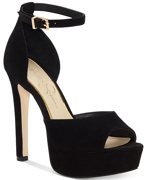 Jessica Simpson Beeya Two-Piece Platform Sandals, Created for .
