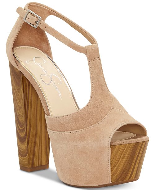 Jessica Simpson Dany Platform Sandals & Reviews - Shoes - Macy