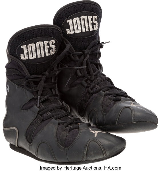 2000 Roy Jones, Jr. Fight Worn Shoes from Richard Hall Bout .