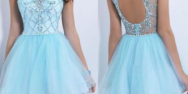 Short Prom Dress, Homecoming Dress,.. | Junior prom dresses, Blush .