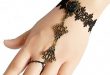 Amazon.com: Womens Lace Bracelet Gothic Black Lace Bracelets .