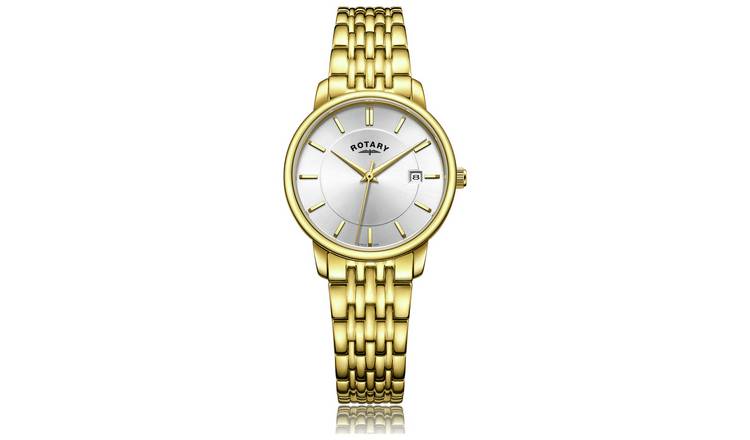 Buy Rotary Ladies Gold Plated Bracelet Watch | Womens watches .