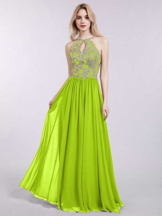 Lime Green Prom Dresses & Gowns , Cheap Prom Dresses | BABARO