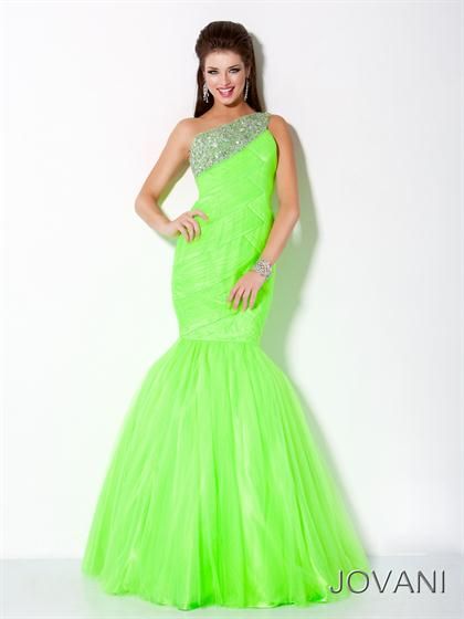 Jovani Prom Dresses | Peaches Boutique | Lime green prom dresses .