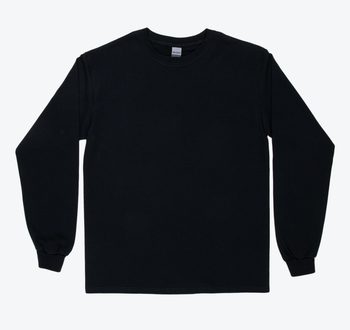 Black Adult Long Sleeve T-Shirt - Small | Hobby Lobby | 300