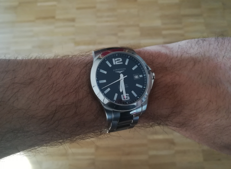 Longines] Conquest 39mm black dial : Watch
