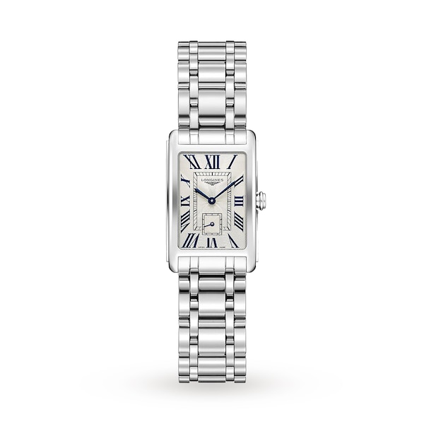 Longines DolceVita 20mm Stainless Steel Ladies Watch L52554716 .