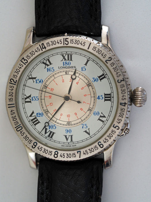 Longines Lindbergh Hour Angle, men's watch, 1987 - Catawi