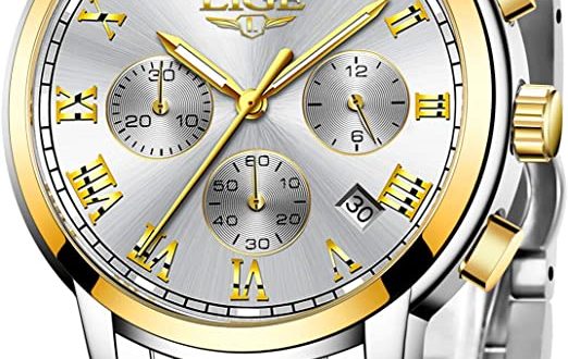 Amazon.com: Watches Mens Full Steel Quartz Analog Wrist Watch Men .
