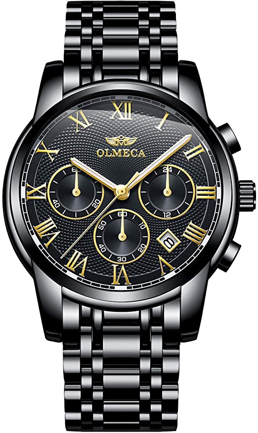 Amazon.com: OLMECA Men's Watch Fashion Luxury Wrist Watches Analog .
