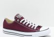 Converse Chuck Taylor All Star Ox Maroon & White Shoes | Zumi