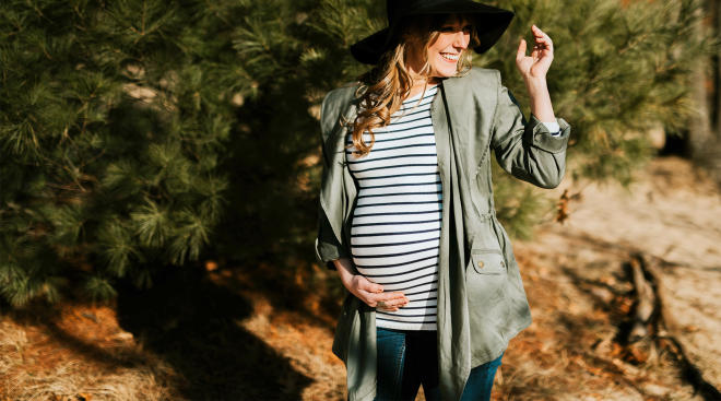 14 Maternity Coats That Have You Stylishly Cover