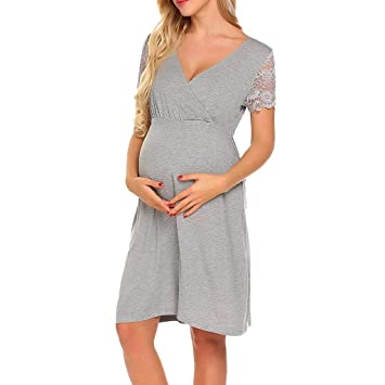 Amazon.com: Maternity Clothes Summer Sundress Pregnancy Dress .