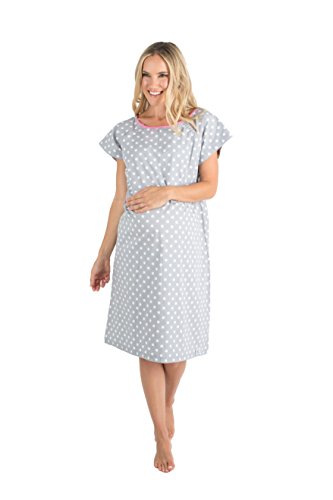 Gownie Lisa (Size 2-12)- Baby Be Mine Maternity - Hospital Gown .