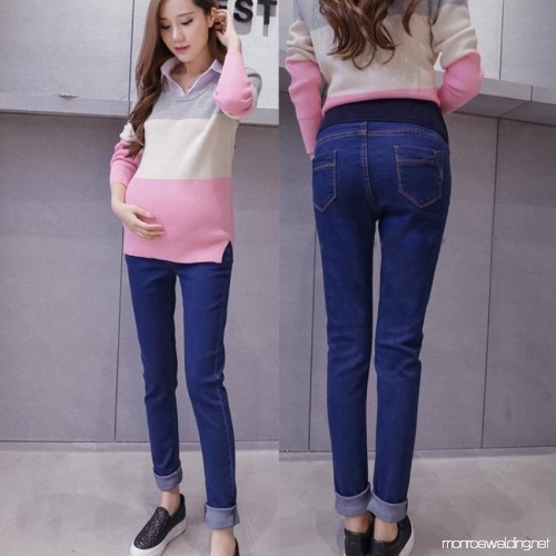 Maternity Jeans Straight Pregnancy Pants Plus Size Denim Jeans for .