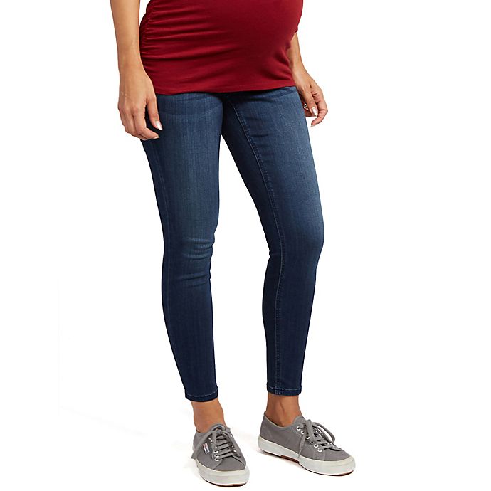 Motherhood Maternity® Super Stretch Jeggings in Dark Wash | buybuy .