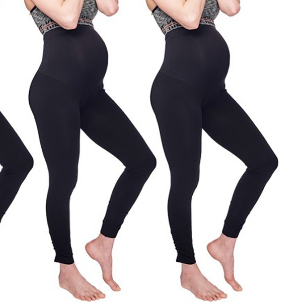 Up To 51% Off on Maternity Leggings (3-Pack) | Groupon Goo