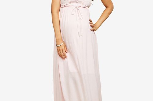 Motherhood Maternity Lace-Trim Maxi Dress & Reviews - Maternity .