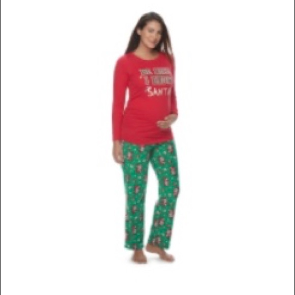 Intimates & Sleepwear | Holiday Maternity Pajamas | Poshma