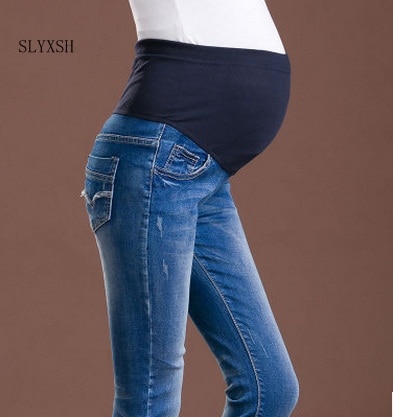 High quality Denim Maternity Pants Maternity Jeans Maternity .