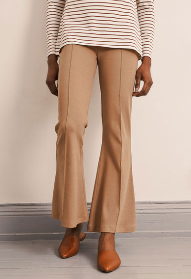 Once-on-never-off flared pants | Maternity pants | Boob Desi