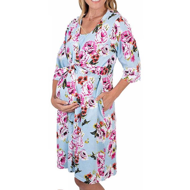 Multitrust - Multitrust Pregnant Women Maternity Pajamas .