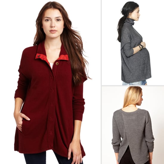 Stylish Maternity Sweaters For Winter 2013 | POPSUGAR Fami