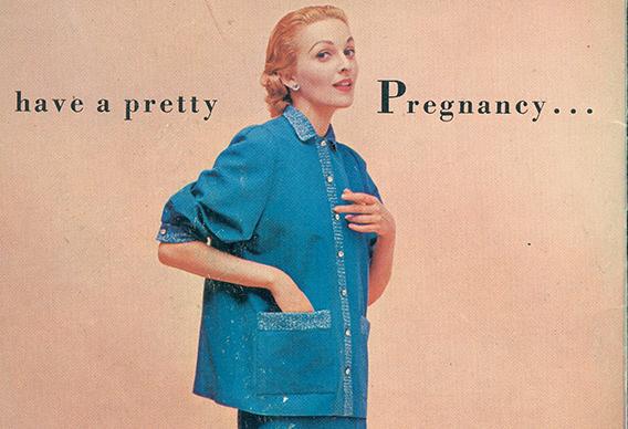 Kay Goldman's history of maternity clothes, Dressing Modern .