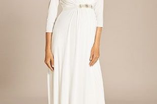 Lexi Maternity Wedding Gown Ivory - Maternity Wedding Dresses .