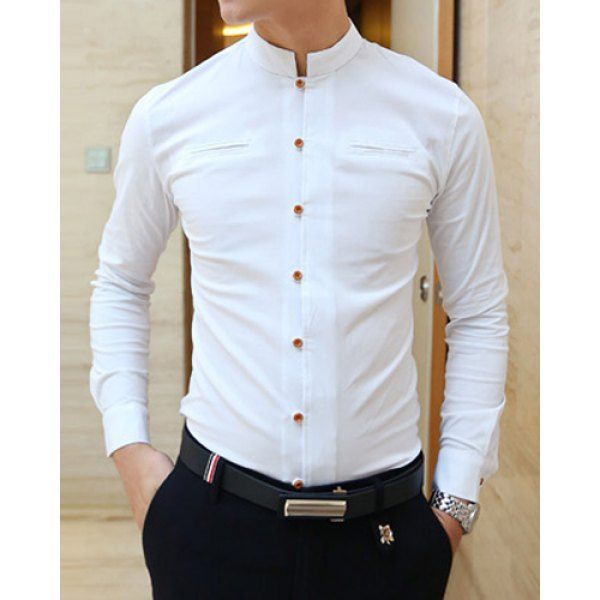 Men Formal Shirts – mutluhanimlar.com in 2020 | Men fashion casual .