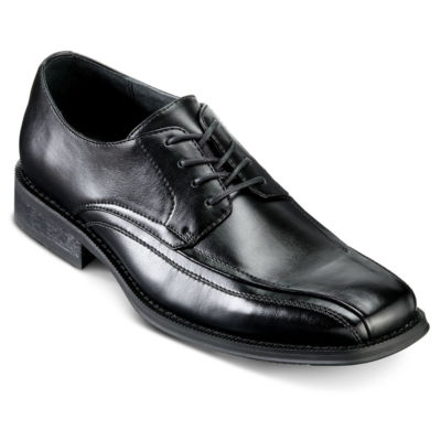 JF J. Ferrar® Derby Mens Dress Shoes, Color: Bla