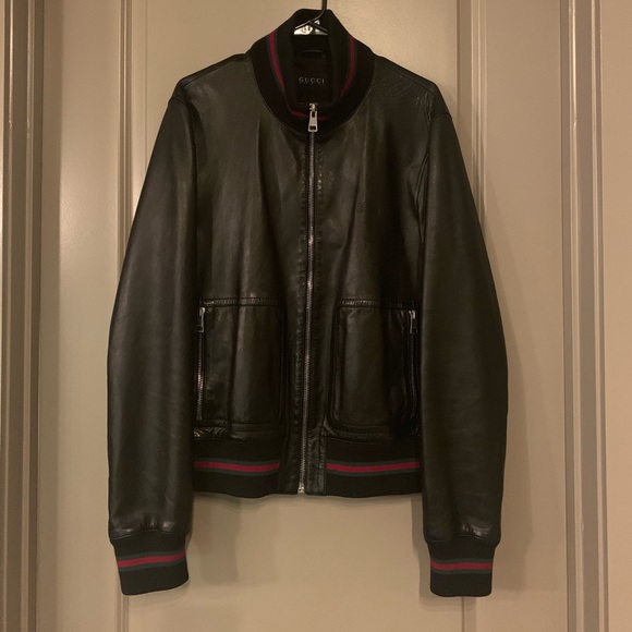Gucci Jackets & Coats | Mens Leather Jacket | Poshma