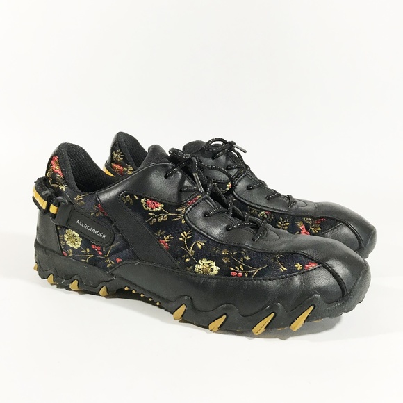 Mephisto Shoes | Allrounder Floral Pattern Laceup Shoe | Poshma