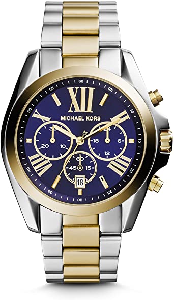 Michael Kors Bradshaw MK5976 Women's Wrist Watches, Blue Dial .