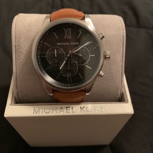 Michael Kors Accessories | Mens Leather Watch | Poshma
